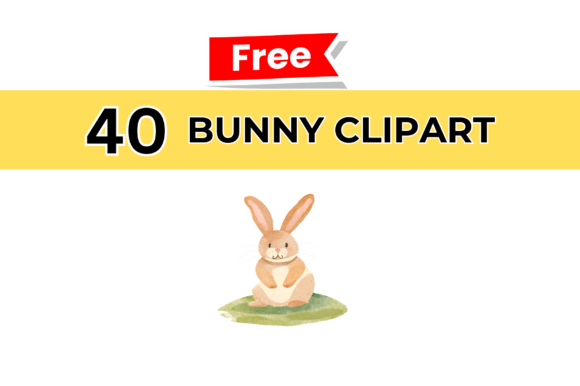 Bunny Cliparts: Whimsical Assets for Modern Design