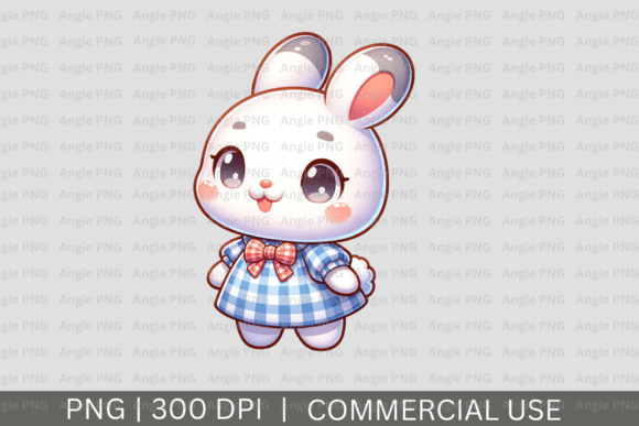 Cute Easter Bunny Clipart: A Versatile PNG for Creative Projects