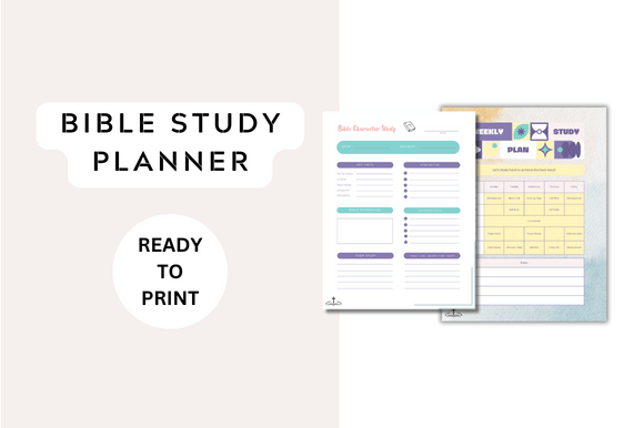 Elevate Spiritual Practice with a Thoughtful Bible Study Planner