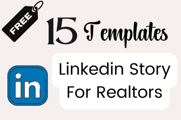 Elevate Your Real Estate Brand with Premium LinkedIn Story Templates