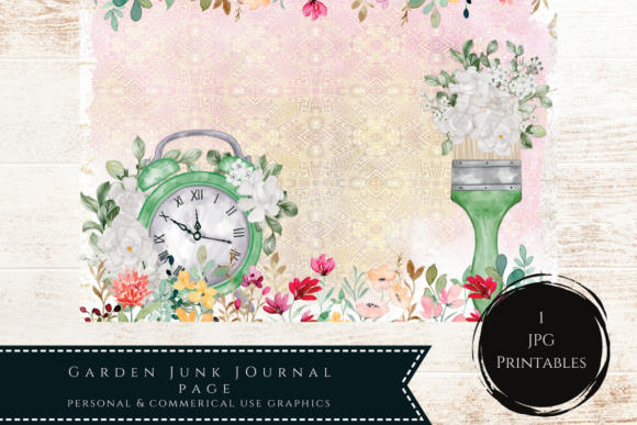 Floral Background, Artist Garden Brush: Elevate Your Design Projects