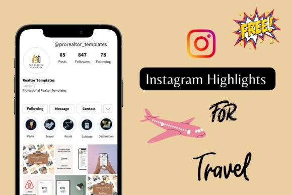 Free Travel Instagram Highlight Covers: Elevate Your Profile