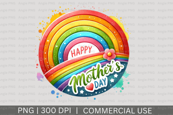 Happy Mother's Day Rainbow PNG Clipart: A Designer's Guide