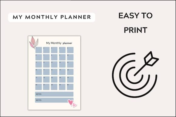 Monthly Planner Template: Streamline Your Design and Workflow