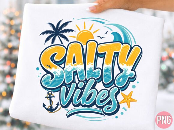 Salty Vibes Summer Beach Anchor PNG: A Designer's Guide