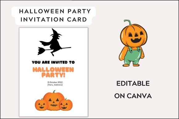 Spooky Party Invite Card: Elevate Your Halloween Design