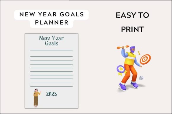 Streamline Your Vision with a Professional New Year Goal Planner