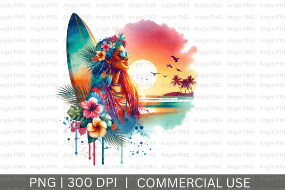 Summer and Beach PNG Clipart for Vibrant Designs